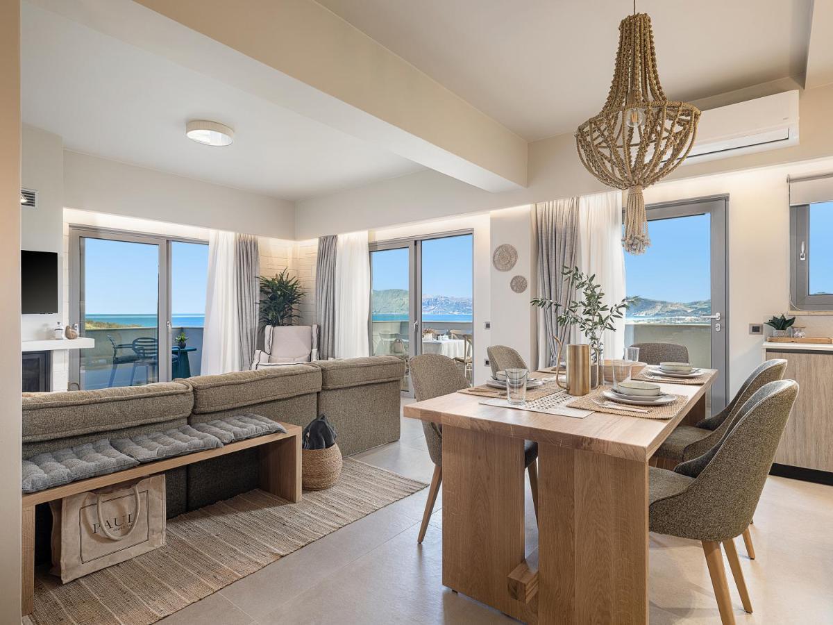 Emmanuel'S Sea View Luxury Apartment Kissamos Bagian luar foto