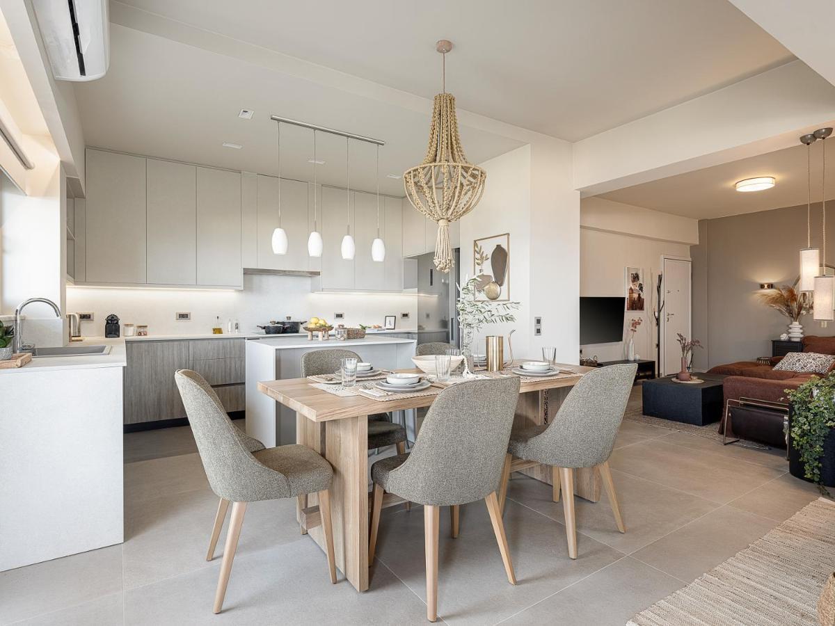 Emmanuel'S Sea View Luxury Apartment Kissamos Bagian luar foto