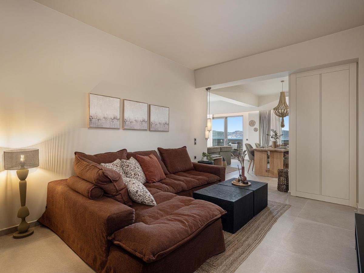 Emmanuel'S Sea View Luxury Apartment Kissamos Bagian luar foto
