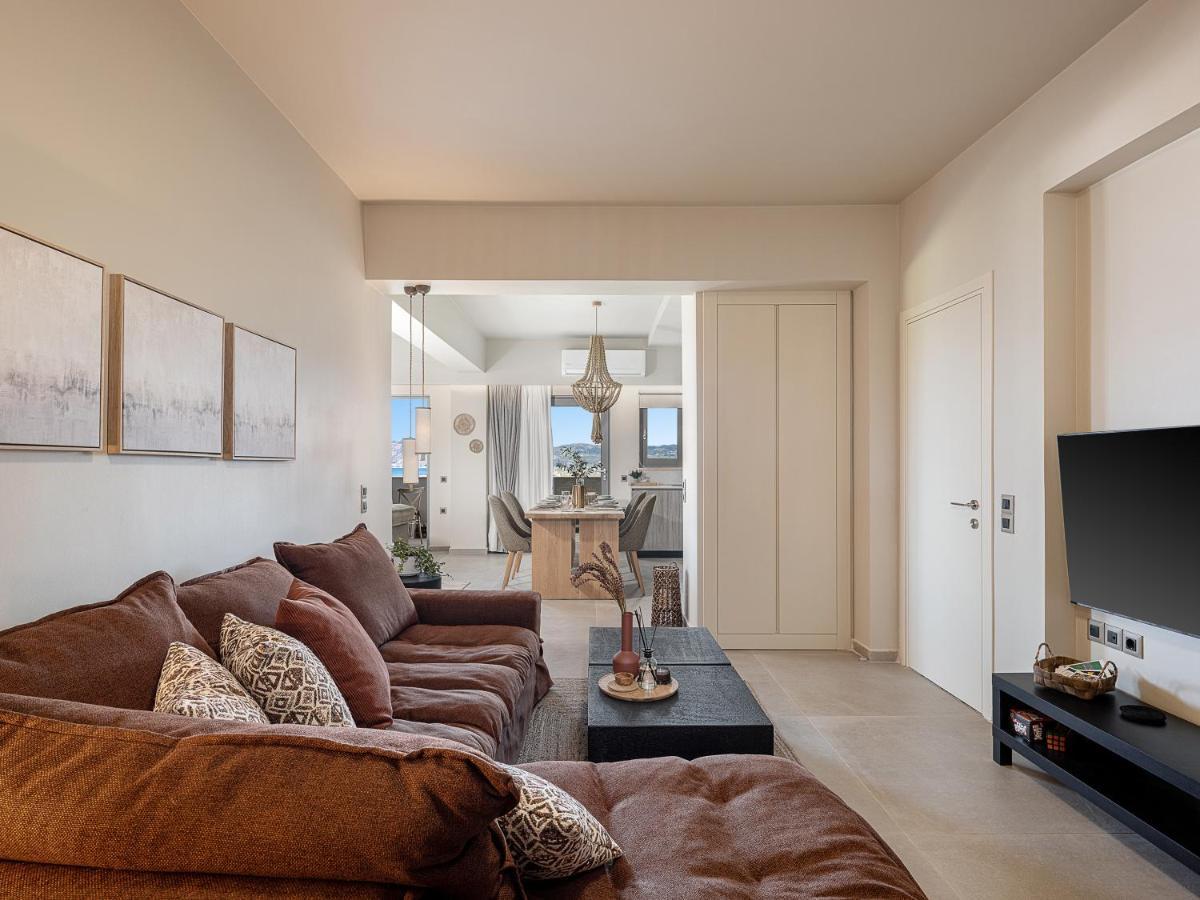 Emmanuel'S Sea View Luxury Apartment Kissamos Bagian luar foto